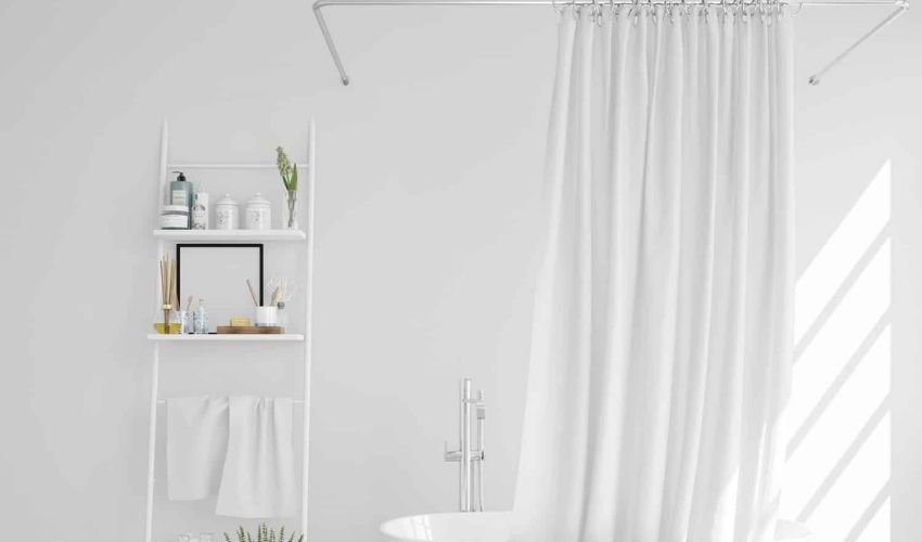 Best Shower Curtain for a Walk-In Shower