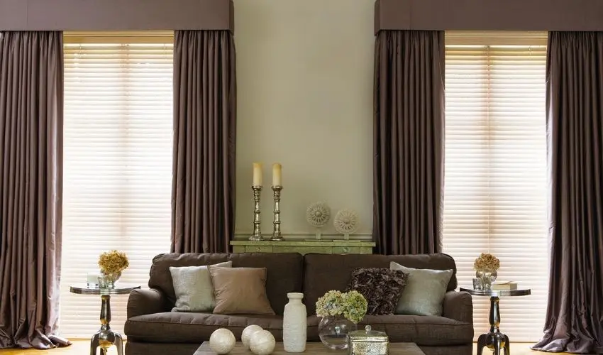 Blinds Or Curtains For Living Room