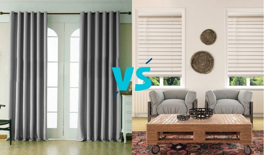 Cost Comparison of Blinds or Curtains for living room
