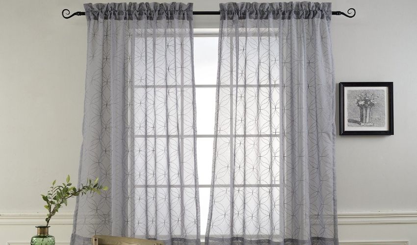 Create a Perfect Curtains Head Style Sheer Curtains