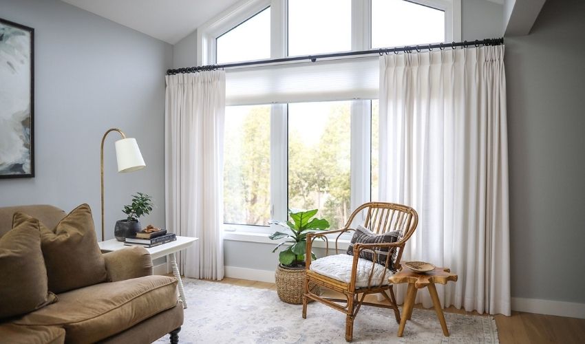 How To Complete A Room With Sheer Curtains