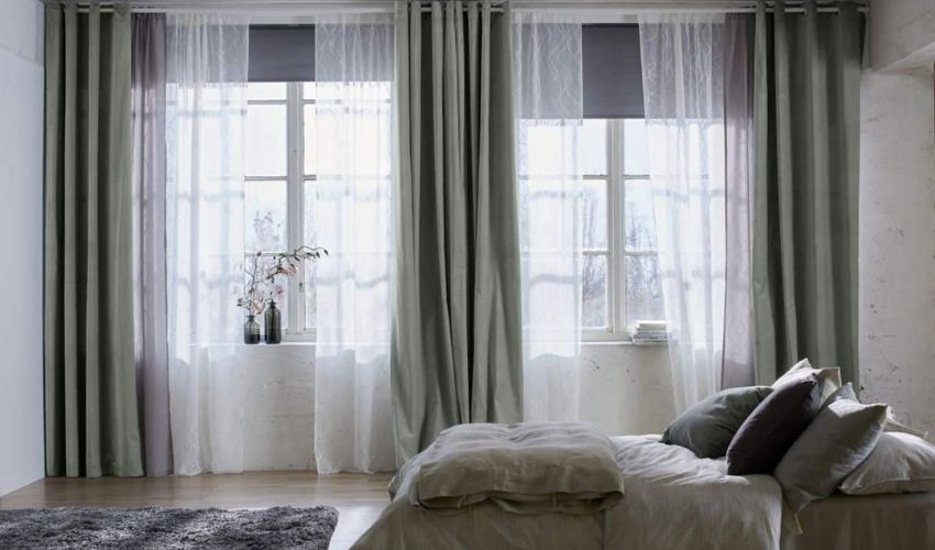 Layer Sheer &amp; Blackout Curtains