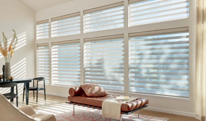 Long Blinds with Wide Slats