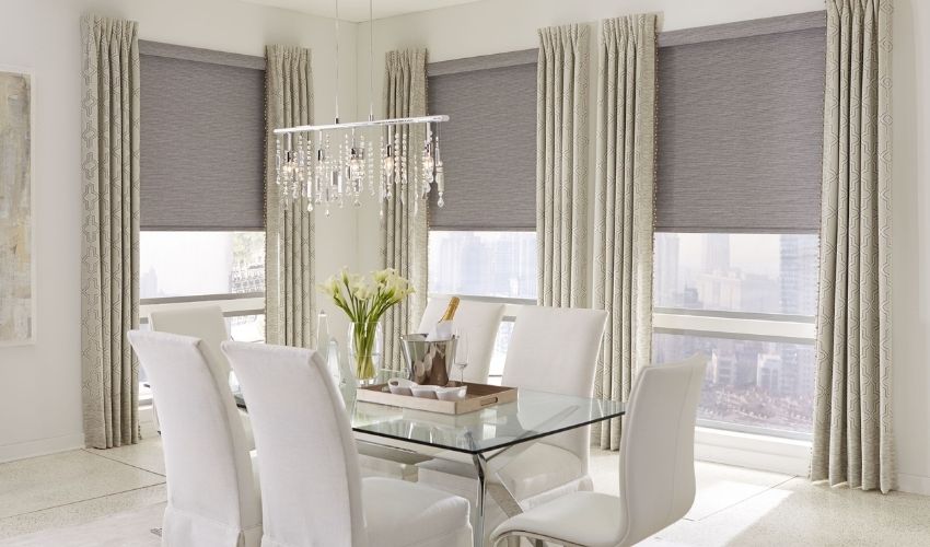 Match The Color of Curtains And Blinds