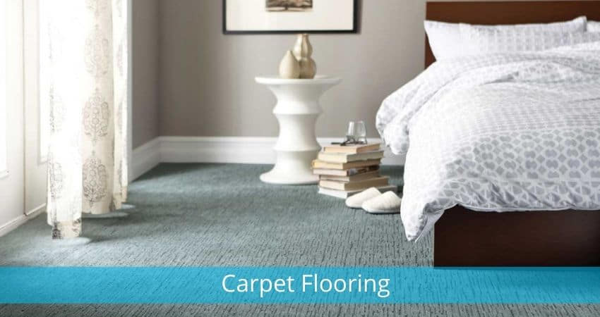Bedroom carpet flooring