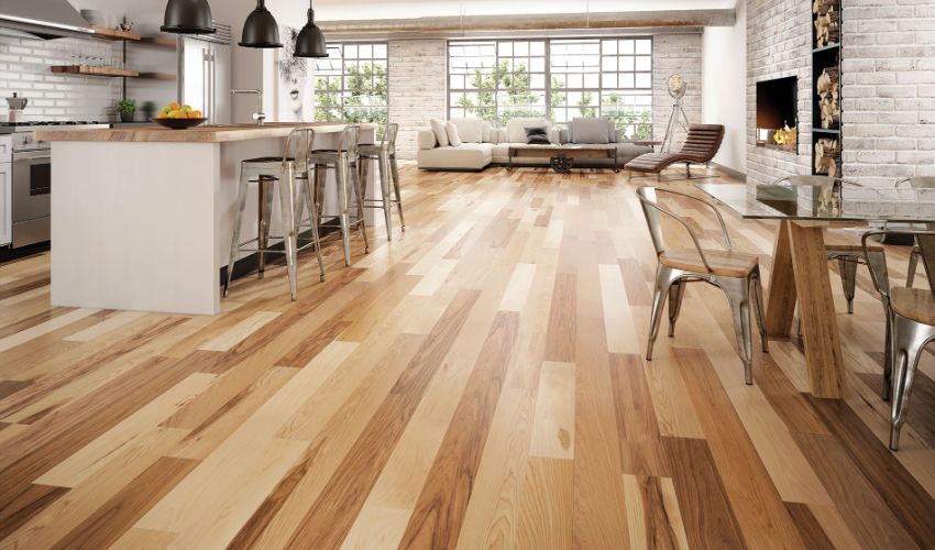 Modern hardwood floor