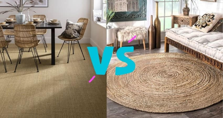 sisal vs jute rugs comparison