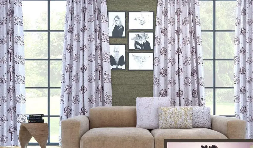 Jacquard Style Curtains