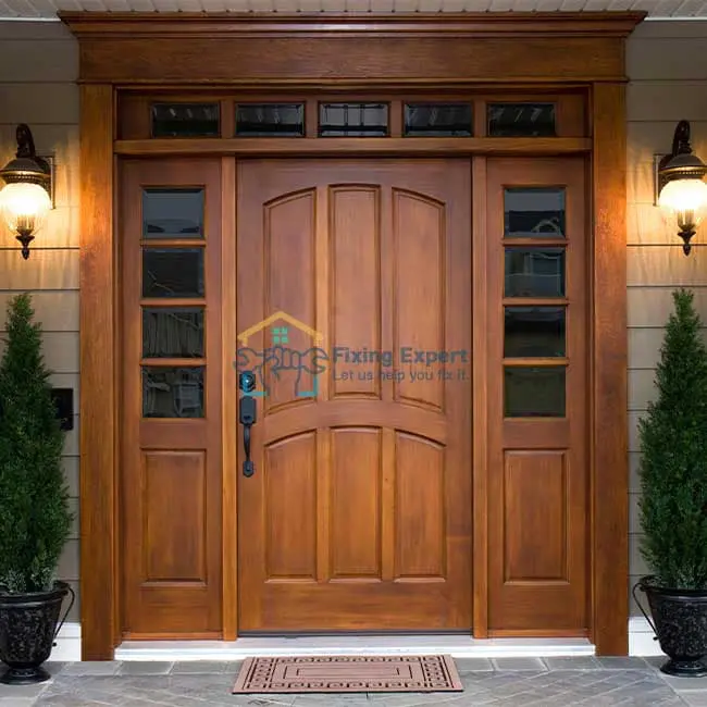 Wooden Entrance Door