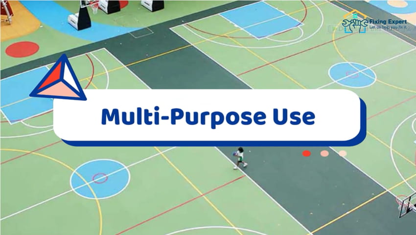 Indoor Sports Flooring - Multi-Purpose Use