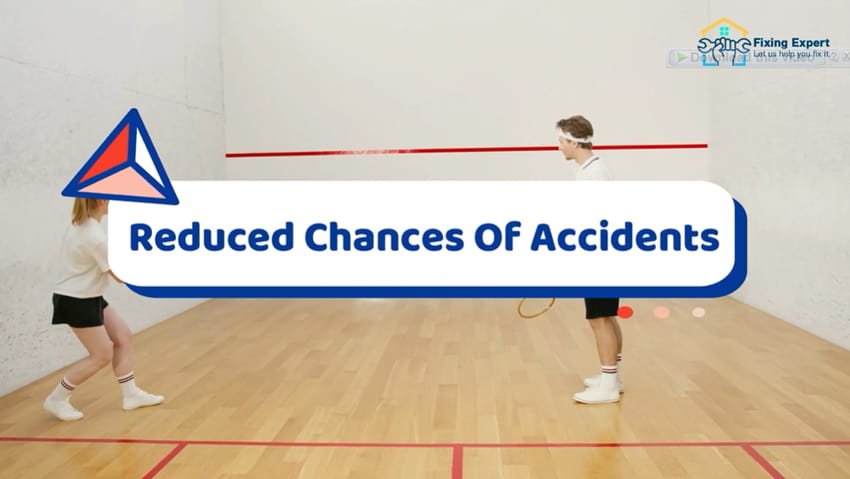Indoor Sports Flooring - Reduced Chances of Accidents