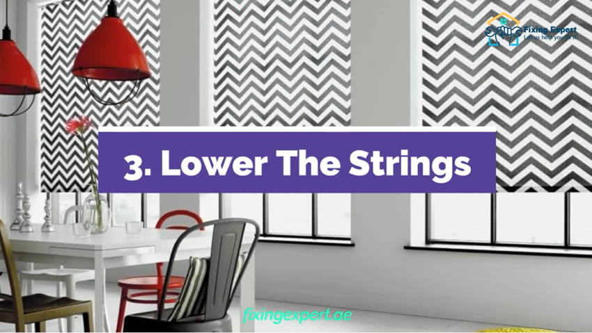Lowering Blinds - Lower The Strings