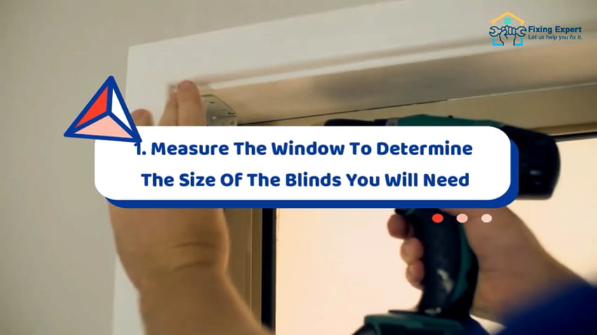 Measure The Window To Determine The Size Of The Blinds