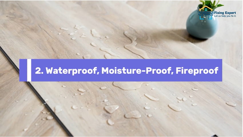 Spc flooring - Waterproof, Moisture-Proof, Fireproof