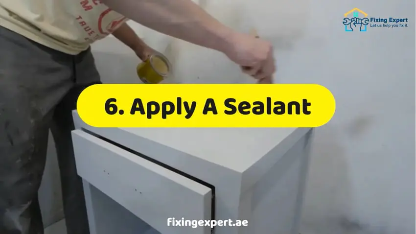 Apply A Sealant