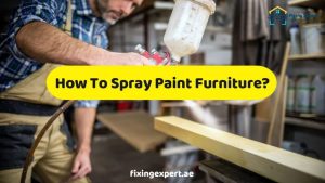 How To Spray Paint Furniture Guide