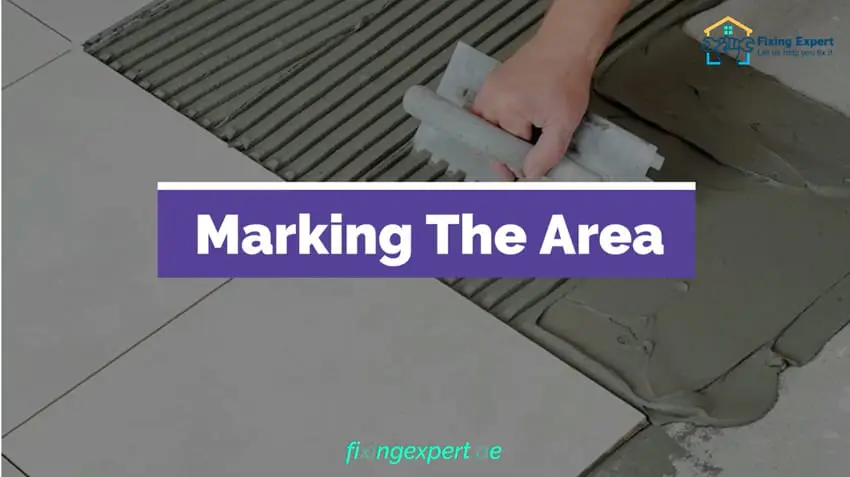 Marking The Area