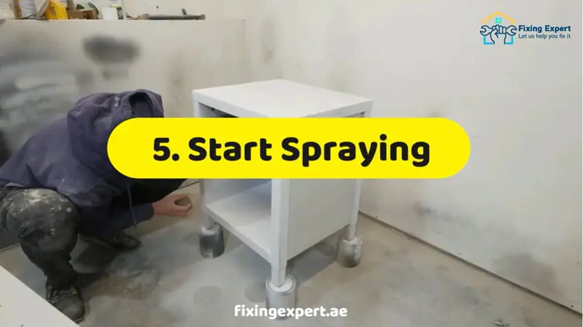 Start Spraying