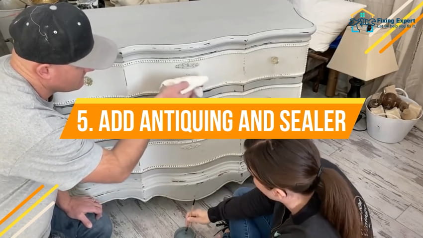 Add Antiquing and Sealer