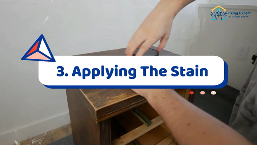 Applying The Stain