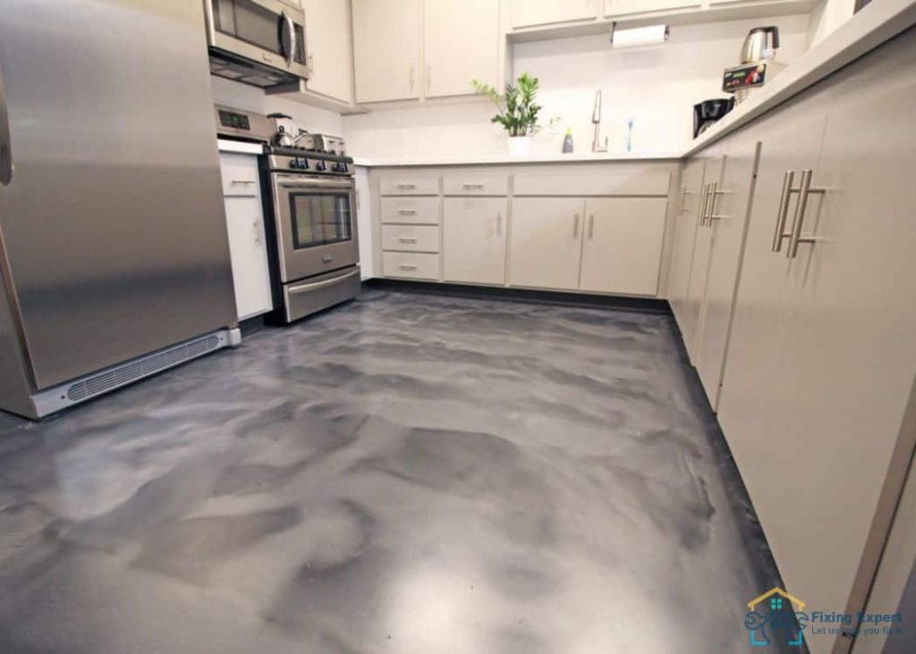 kitchen epoxy flooring Dubai