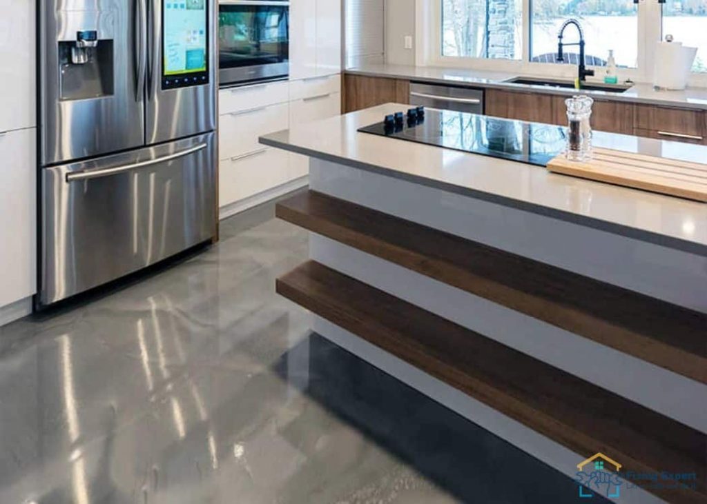 kitchen epoxy flooring Dubai