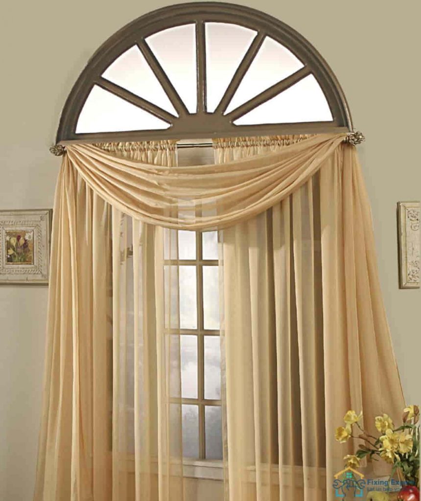 sheer curtains for windows Dubai