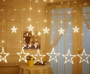 How To Hang Curtain Lights