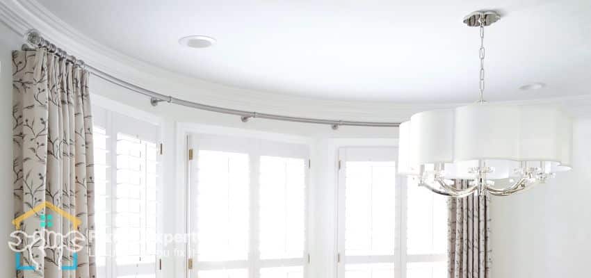 Curtain Rods With Curvature