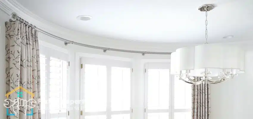 Curtain Rods With Curvature