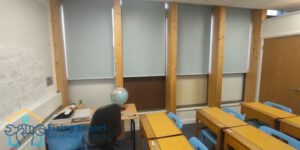 vertical blinds for school