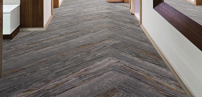 Herringbone Carpet Tiles