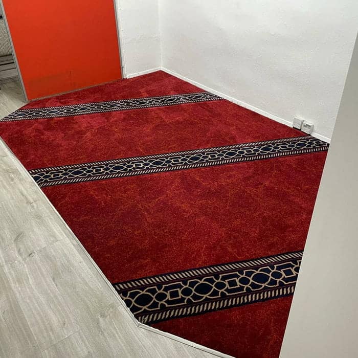 Prayer Carpet in Home Mosque