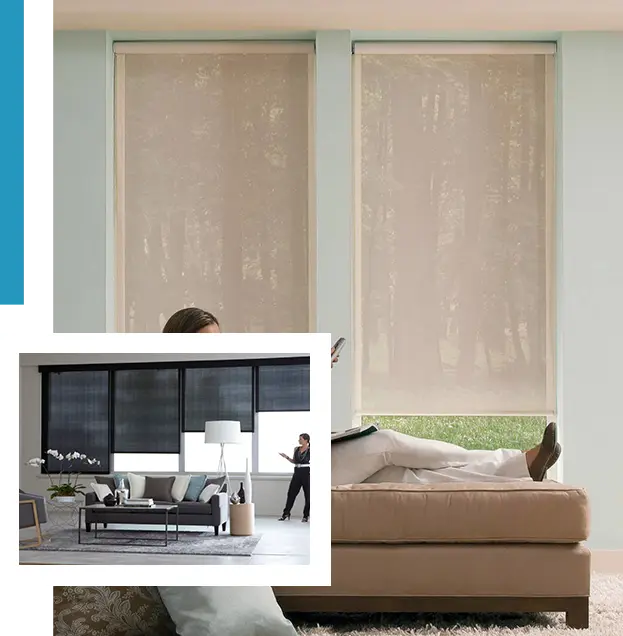 Remote Control Motorized Blinds