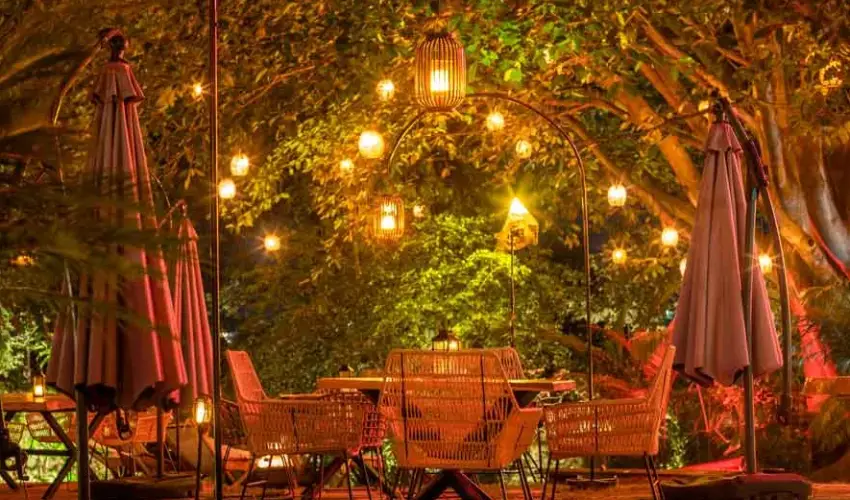 Add Decorative Lighting to Build the Right Atmosphere