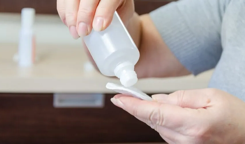 Rubbing Alcohol for Tough Residue