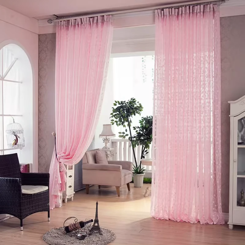 Pink Curtains in Dubai