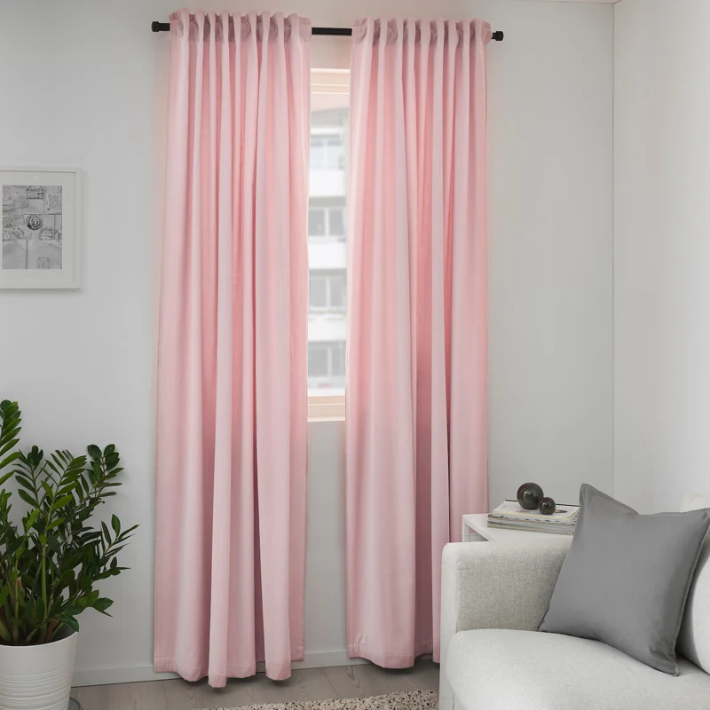 Pink Curtains in Dubai