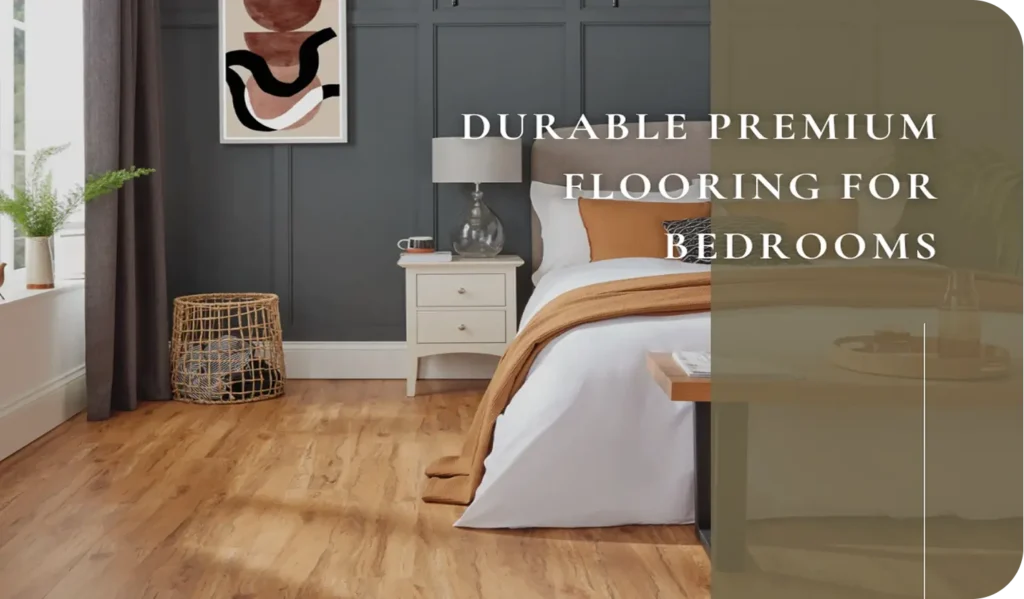 Bedroom vinyl flooring