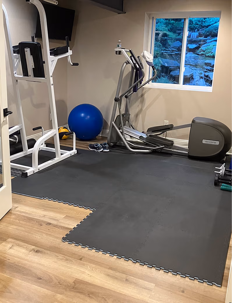 Interlocking gym floor mats Dubai