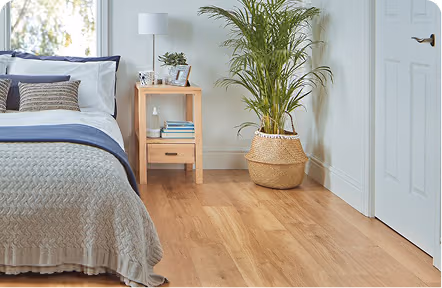 Luxury Bedroom Wooden Flooring Dubai