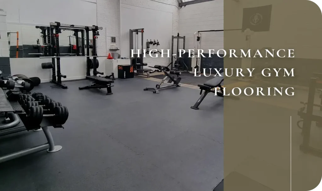 Shock-absorbent gym flooring