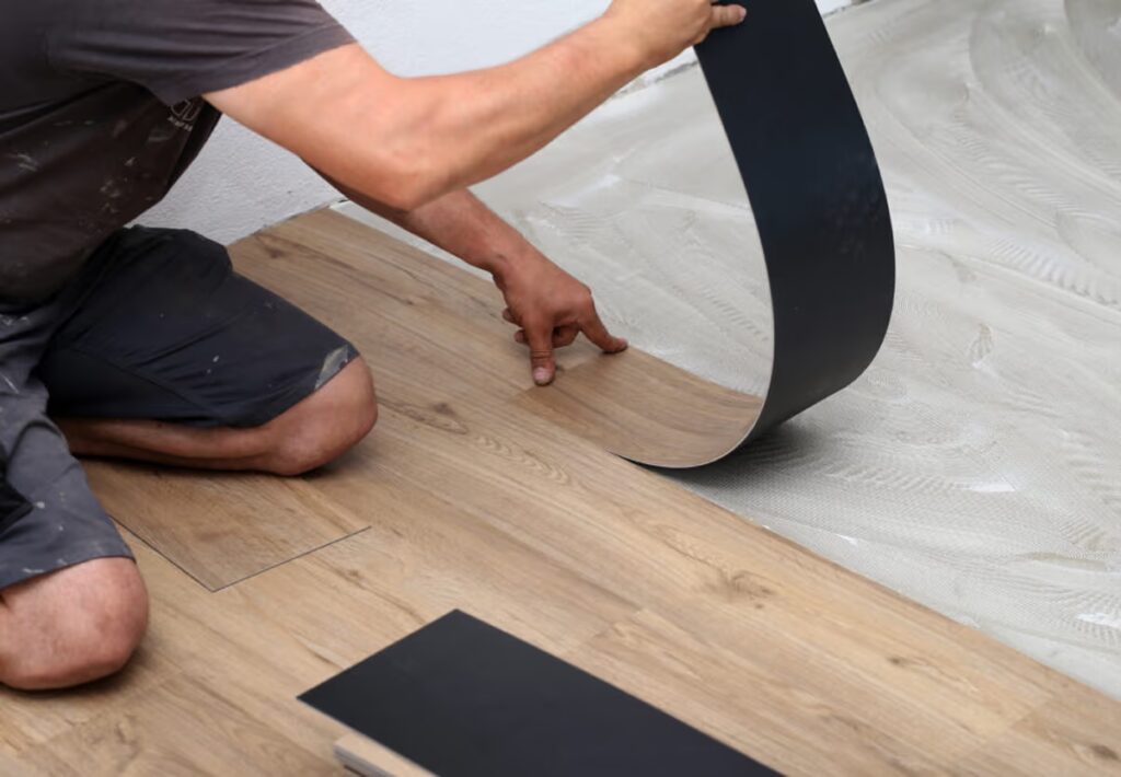 Wooden flooring installation Dubai