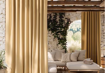 Modern Balcony Curtains in Dubai