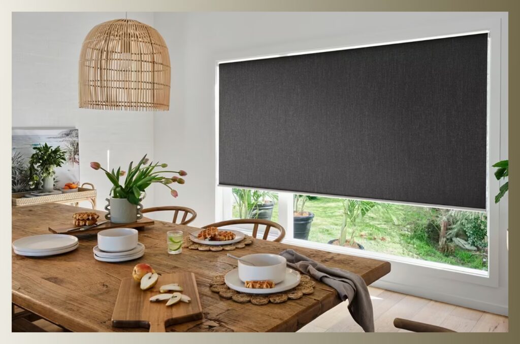 blackout blinds for living room Dubai