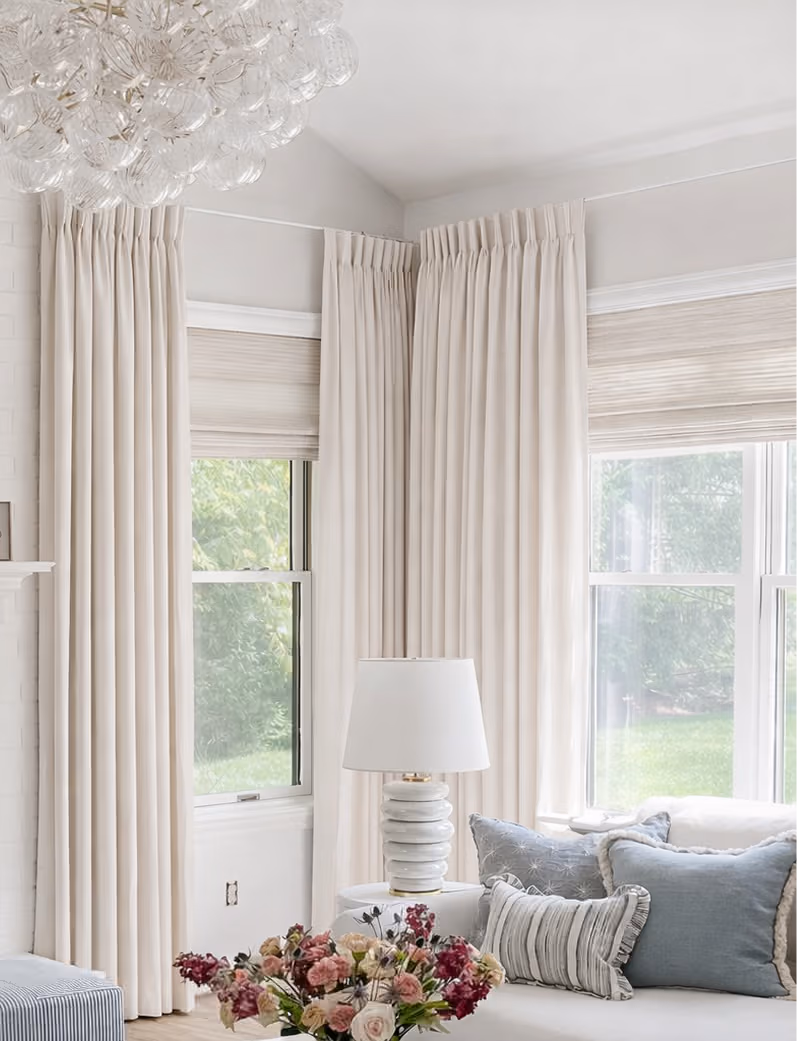 blackout pinch pleat curtains Dubai