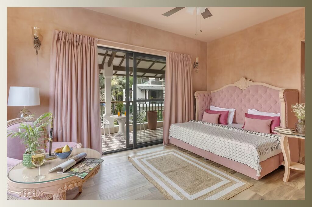 custom pink curtains Dubai