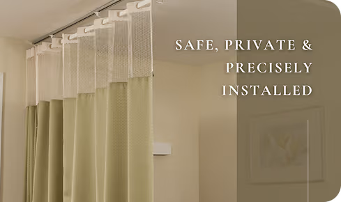 Hospital curtains in Dubai