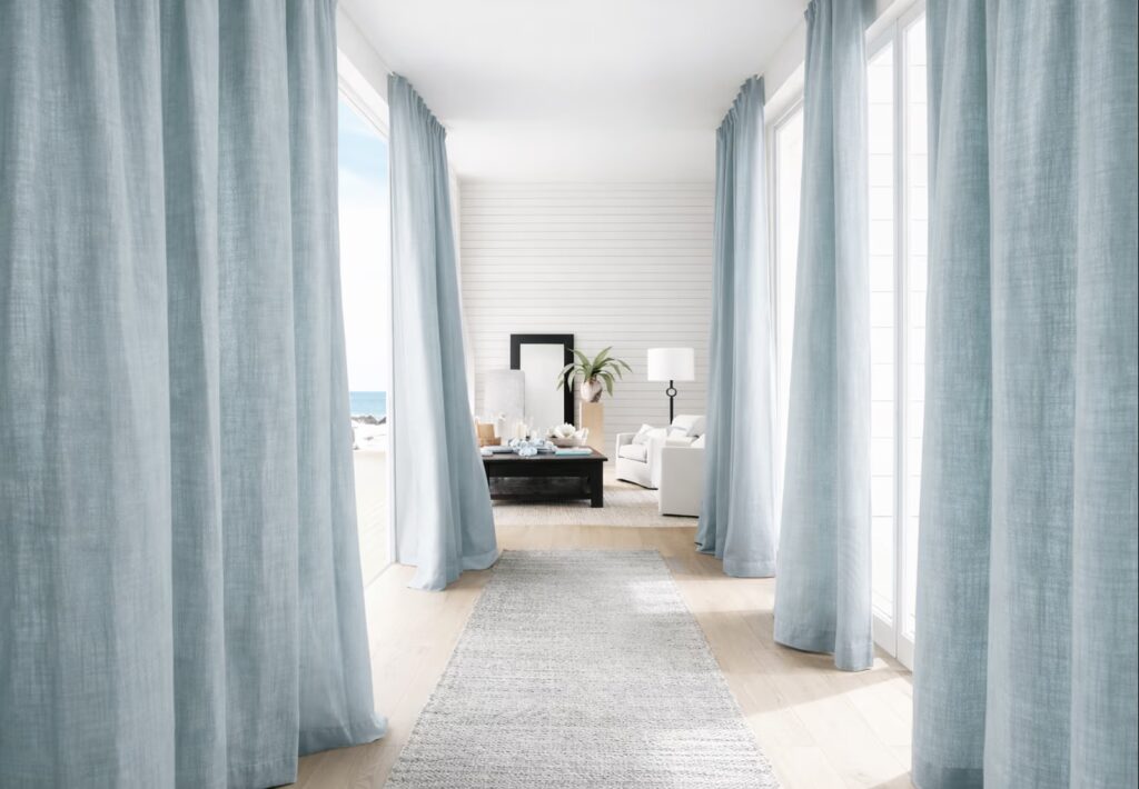 modern Linen Curtains in Dubai