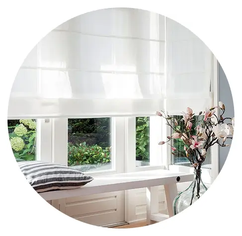luxury Roman blinds Dubai